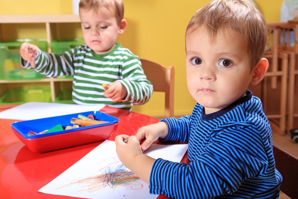 Child coloring