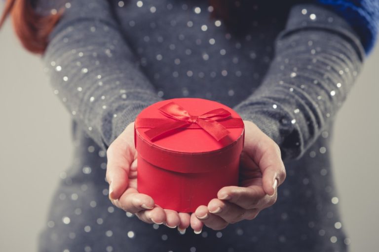 Valentines gift from a woman