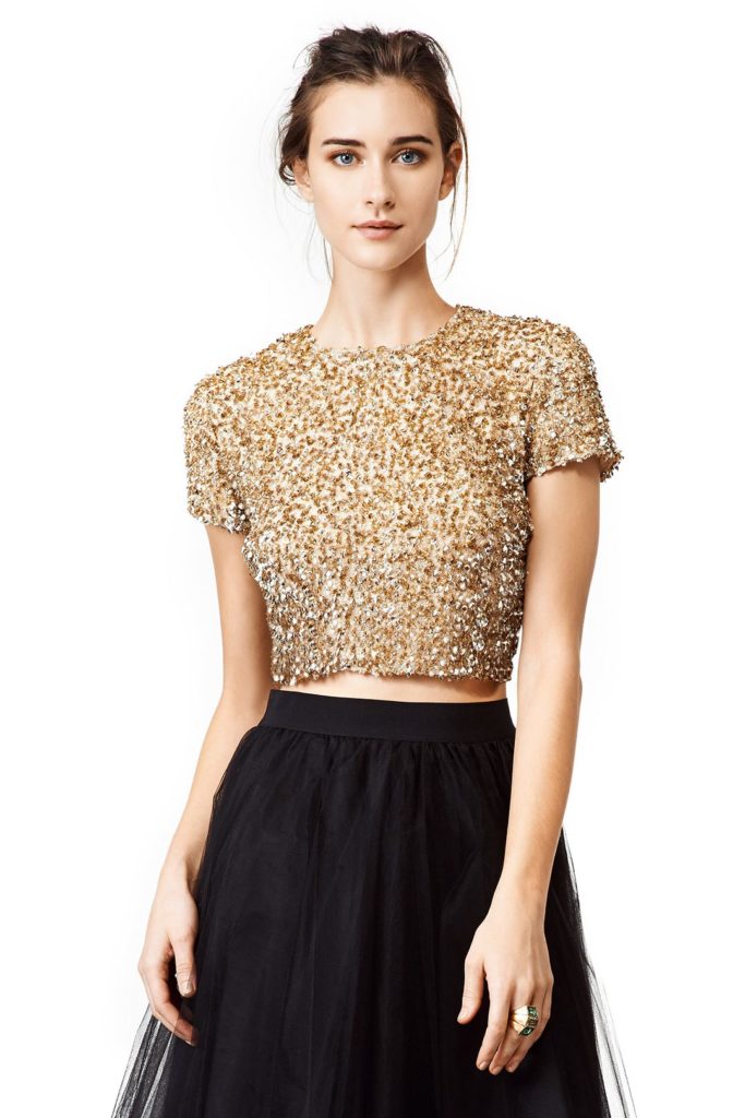 neutral color women's top
