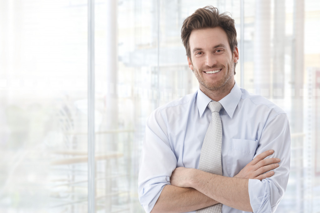 confident man