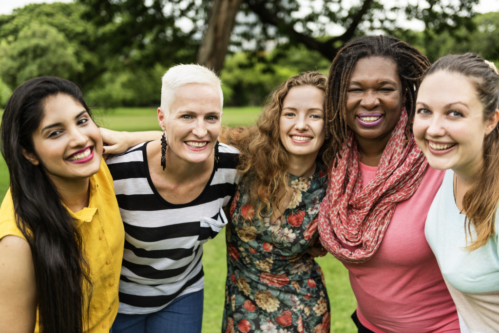 happy women