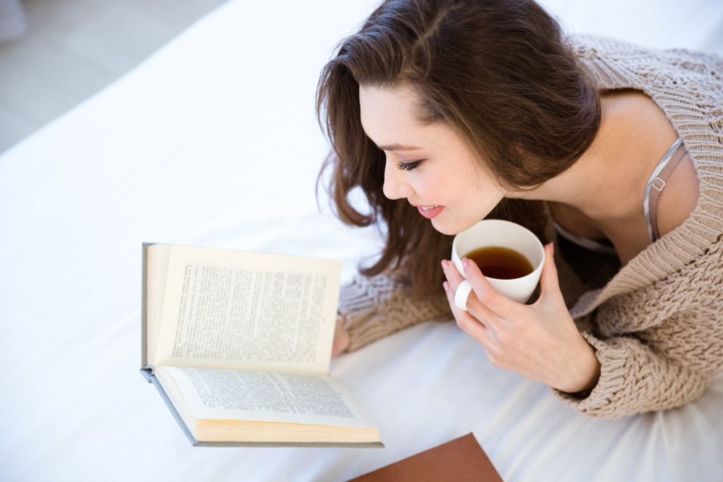 Reading book