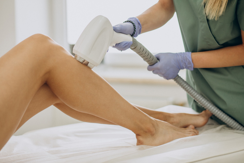 waxing session